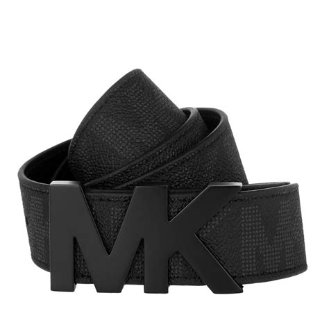 black michael kors belt men|mk belts men.